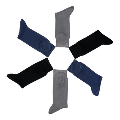 Autishop naadloze heren sokken 41-46 katoen